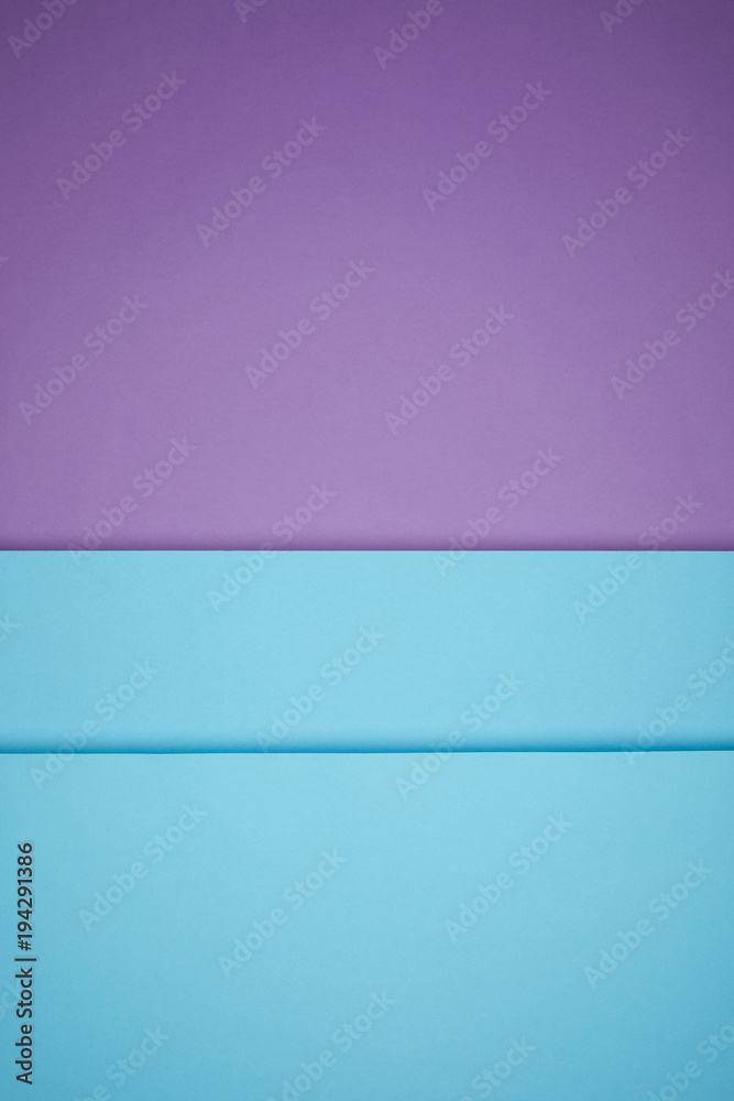 beautiful bright blue and violet geometric paper background