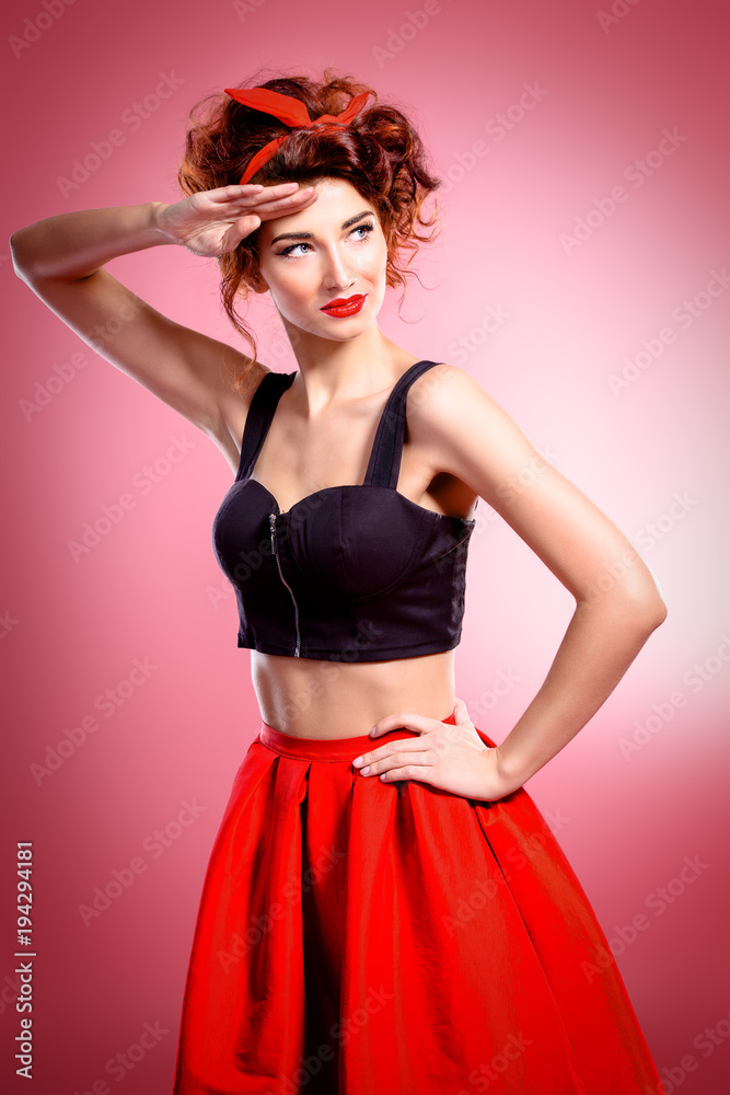 romantic retro style