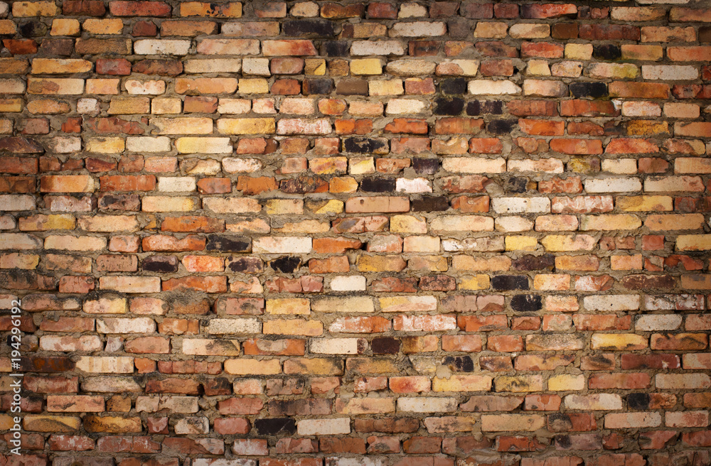 Fototapeta premium Old brick wall background
