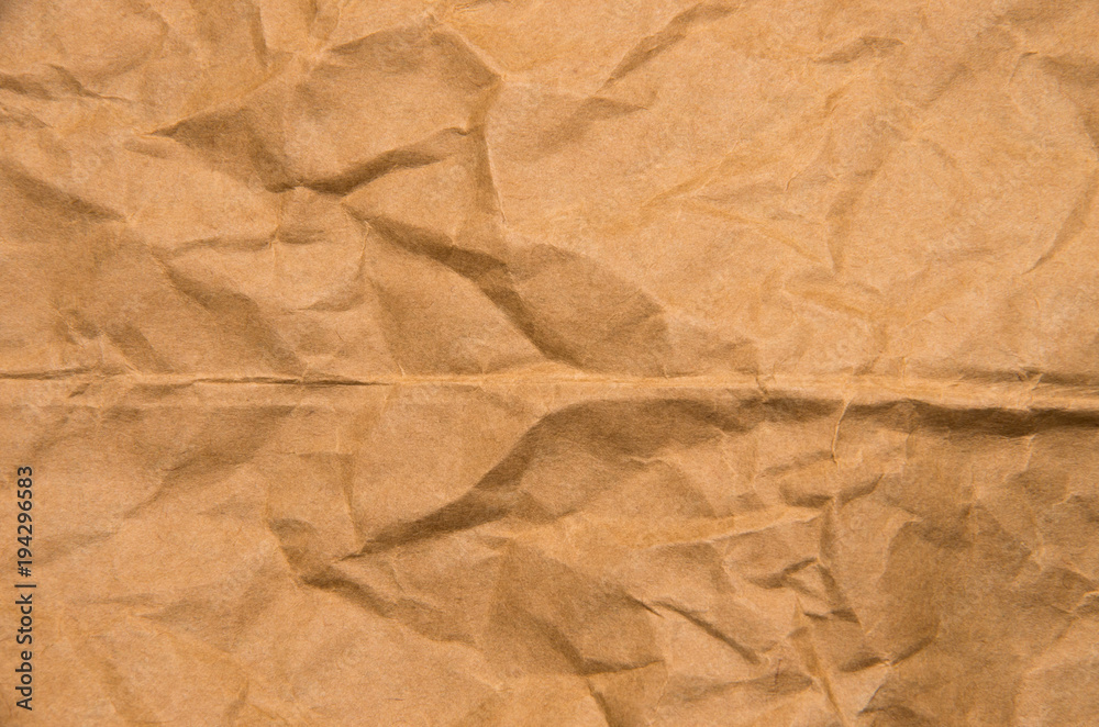 Crumpled paper for background usage Crumpled paper for background usage