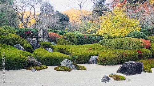 Canvas Print Japanese garden in Kamakura
