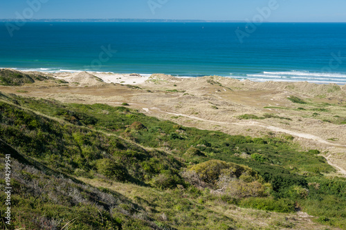 View over the Dunes d'Hattainville, Normandy Fance