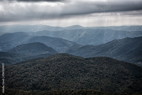 Fototapeta Naklejka Na Ścianę i Meble -  Bieszczady - mountains in Poland