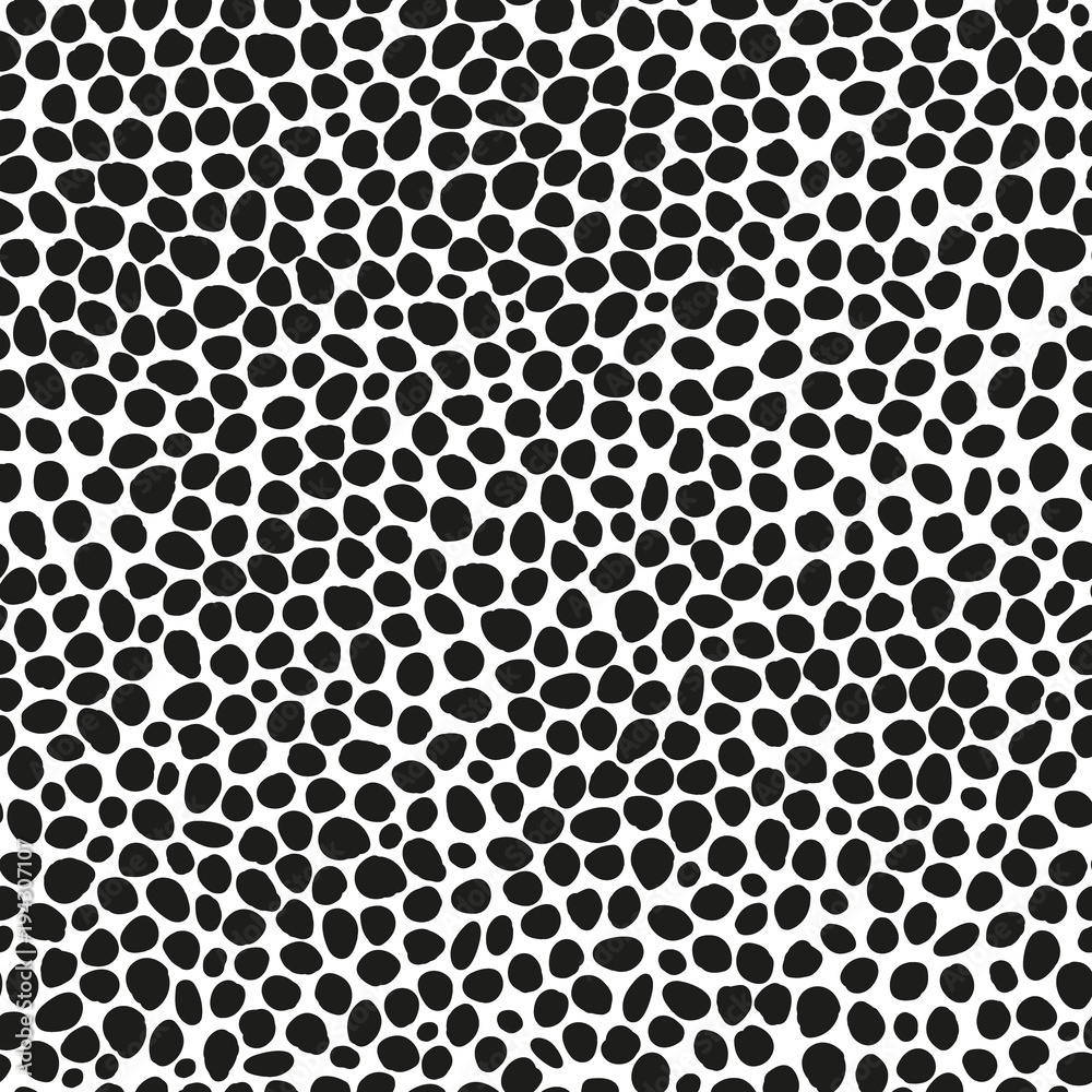 Seamless pattern of black peas in white background. Stones texture. Seamless pattern of black peas in white background. Stones texture.