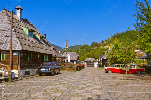 Traditional village Drvengrad Mecavnik - Serbia © Nikolai Sorokin