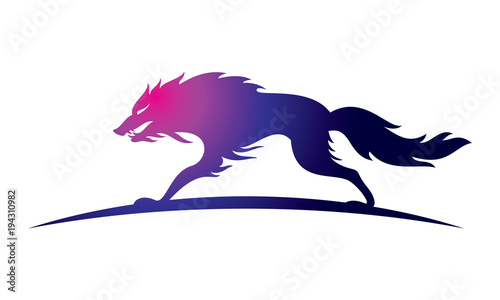 Wild Wolf Vector Design