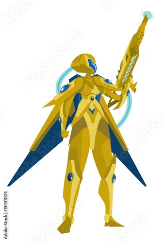 space suit science fiction soldier