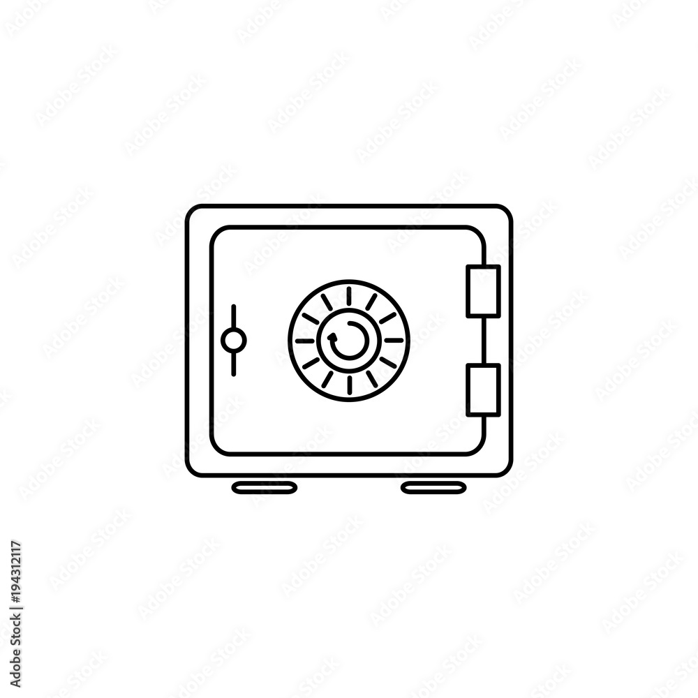 Safe for money icon Safe for money icon