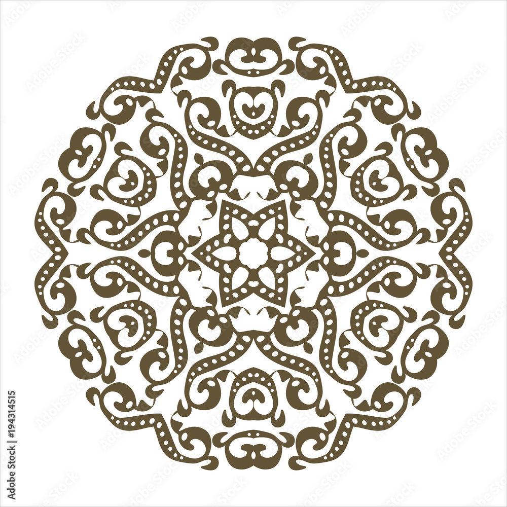 Round element for design. Can be used for wallpaper, background, surface textures. EPS 8 Round element for design. Can be used for wallpaper, background, surface textures. EPS 8