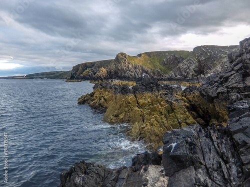 Scotland coastal landscape