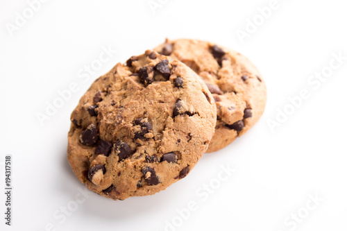 zwei runde American Cookies S    igkeiten zum Naschen
