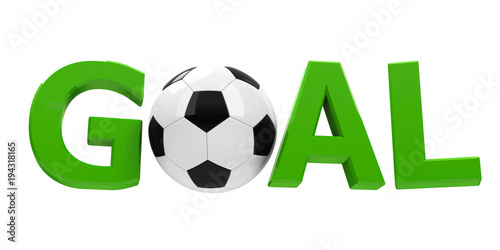 Green Football Goal