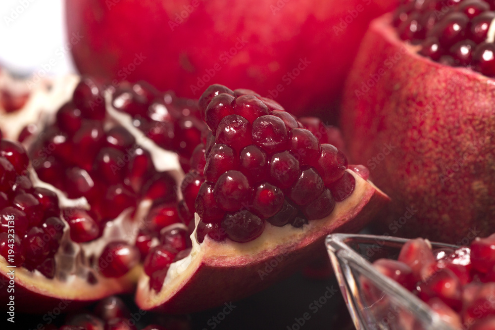 Tasty pommegranate fruit Tasty pommegranate fruit