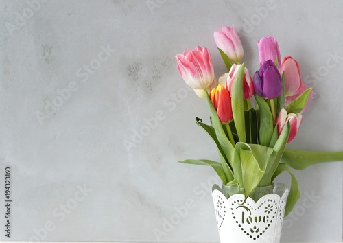 Fototapeta Naklejka Na Ścianę i Meble -  
spring flowers tulips