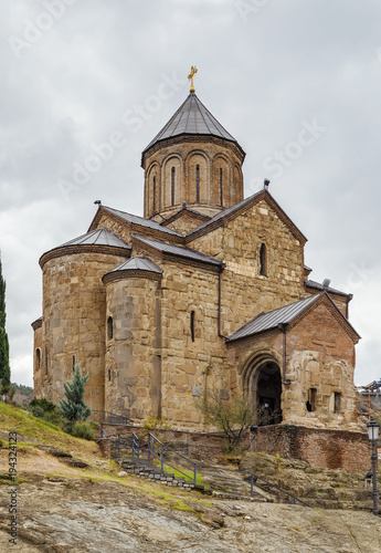 Virgin Mary Metekhi church, Tbilisi, Georgia