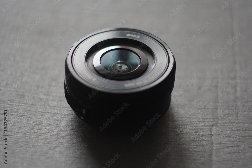 black lens closeup focus black lens closeup focus