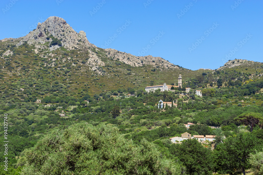 Dominikanerkloster von Corbara auf der Insel Korsika