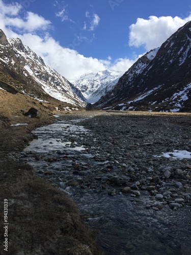 Wallpaper Mural Alps during the winter  Torontodigital.ca