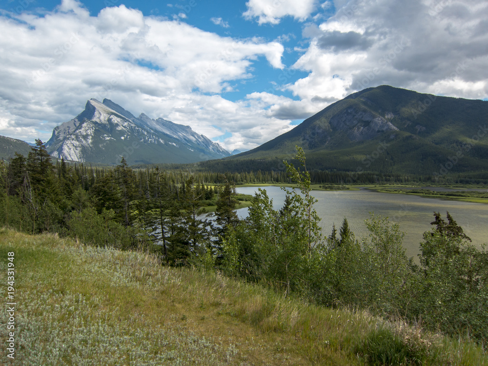 Fototapeta premium Canadian Rockies near Banf