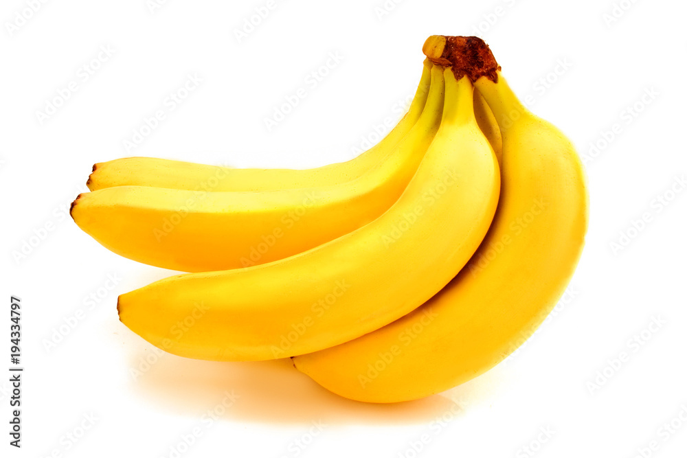 Bananas isolated on white Bananas isolated on white