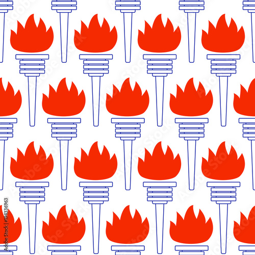 Contour torch pattern