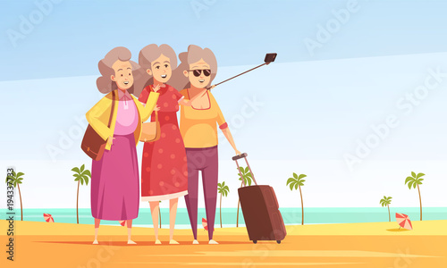 Anti Aging Vector Illustration