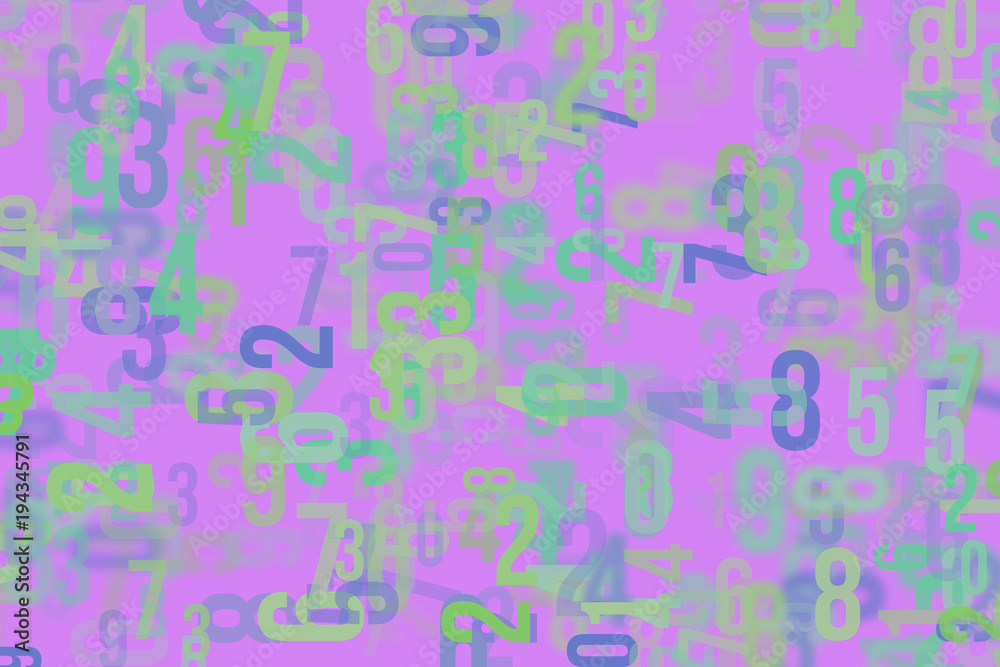 Shape abstract, pattern texture or background. Decoration, graphic, colorful & artwork.