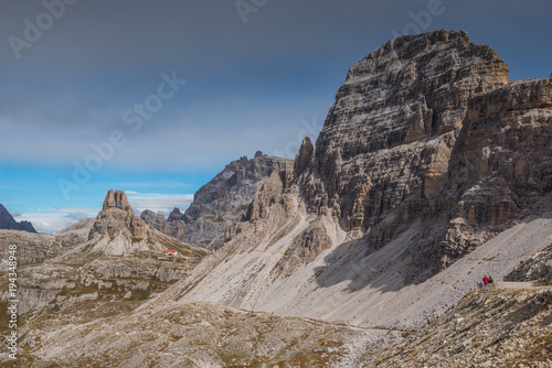 beautiful italien dolomites, south tyrol and italien alps scenery, tre cime di lavaredo  © martingaal