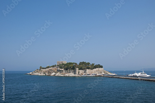Small island in Kusadasi, Aydin, Aegean turkey © el_cigarrito