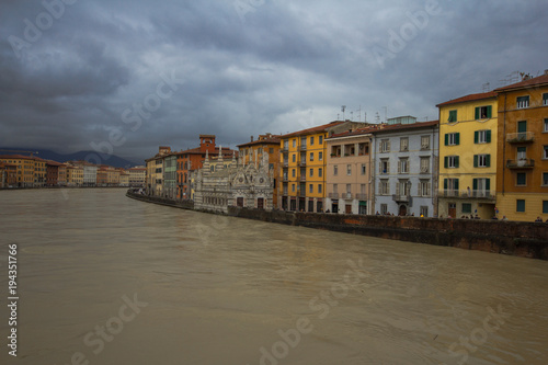 Flood in Pisa in 2014
