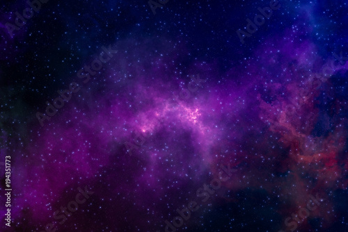 High definition star field, colorful night sky space. Nebula and galaxies in space. Astronomy concept background. © dusanpetkovic1