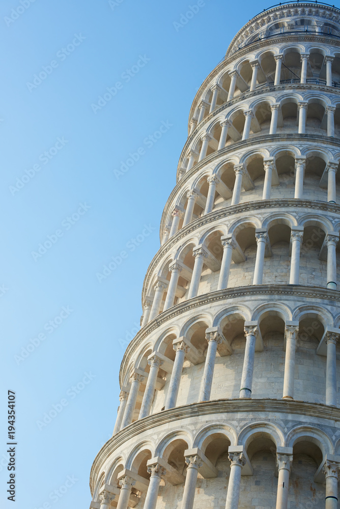 Leaning Tower of Pisa, Detail, Pisa, Italy