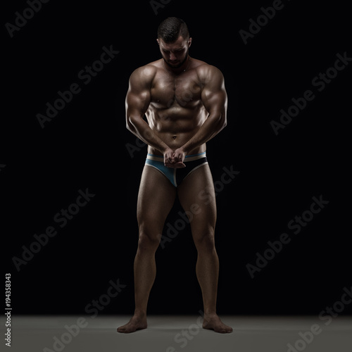 Young muscular man