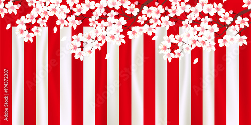 桜　春　花　背景