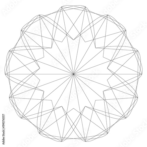 Geometric set for gifts and holidays pattern vector EPS10