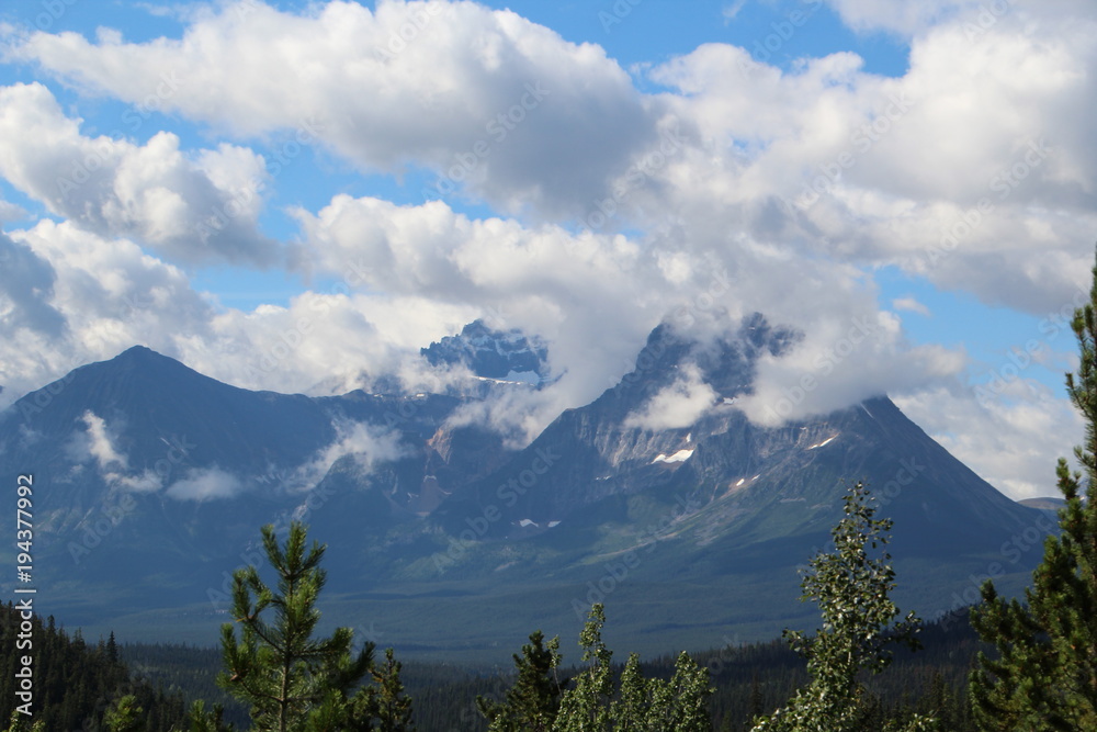 Fototapeta premium Athabasca Pass, Jasper National Park, Alberta