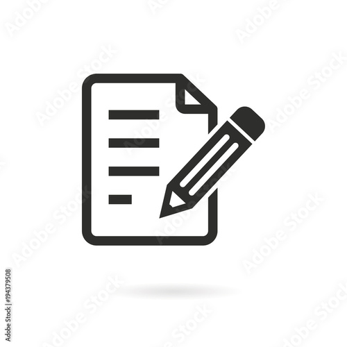 Form vector icon.
