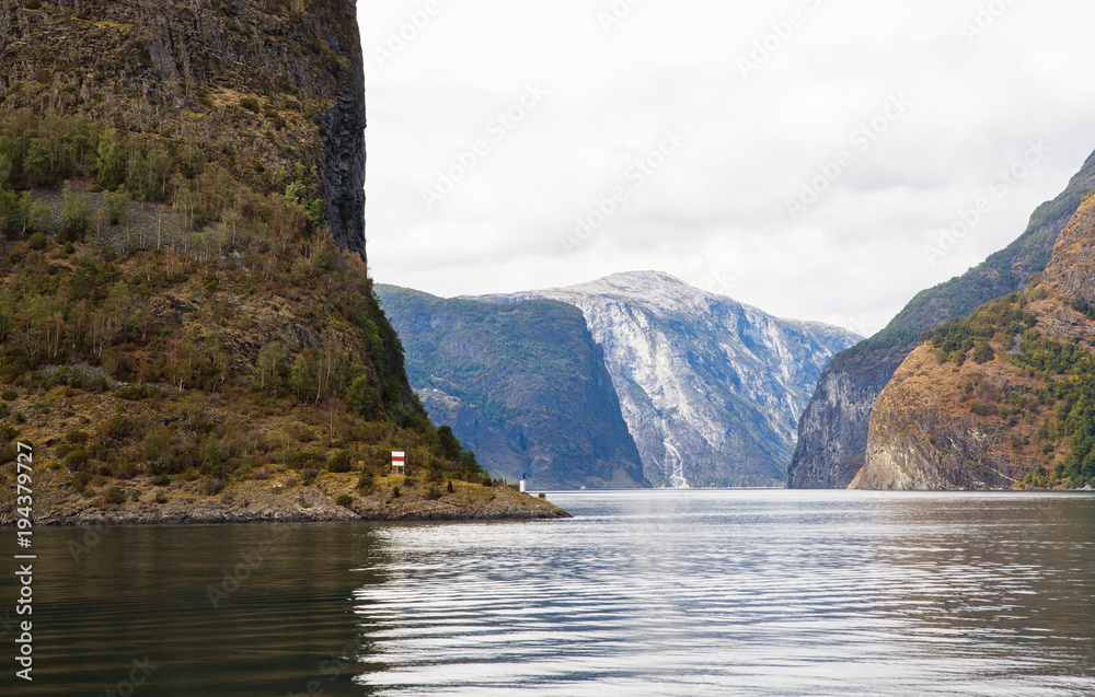 Naklejka premium Landscape in Norway