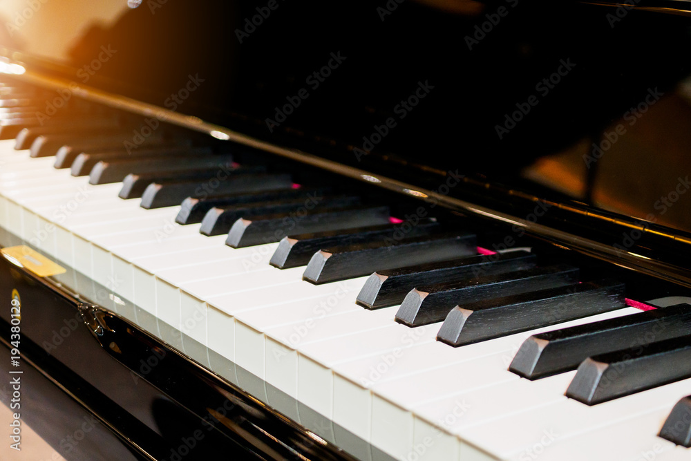 Piano keyboard background musical instrument Piano keyboard background musical instrument