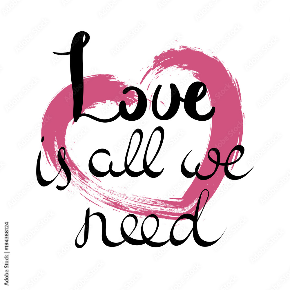 Hand drawn vector lettering phrase. Modern motivating calligraphy decor for wall, poster, prints, cards, t-shirts and other