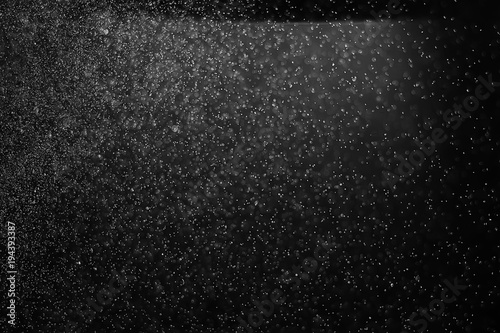 texture of rain and fog on a black background overlay effect