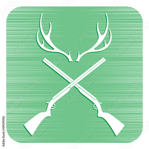Hunting club logo icon