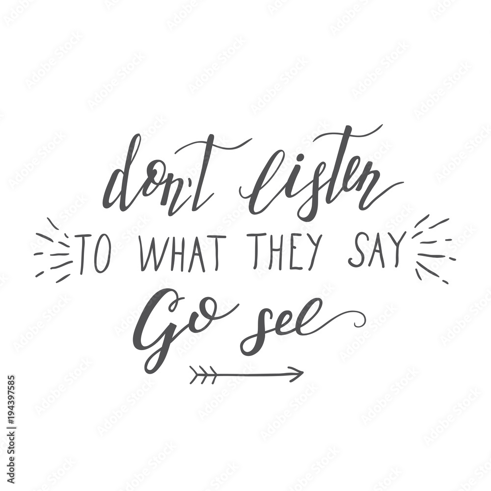 Vector hand-lettering quotes of travel. Phrase for tourism banner, flyer, magazine. Vector hand-lettering quotes of travel. Phrase for tourism banner, flyer, magazine.