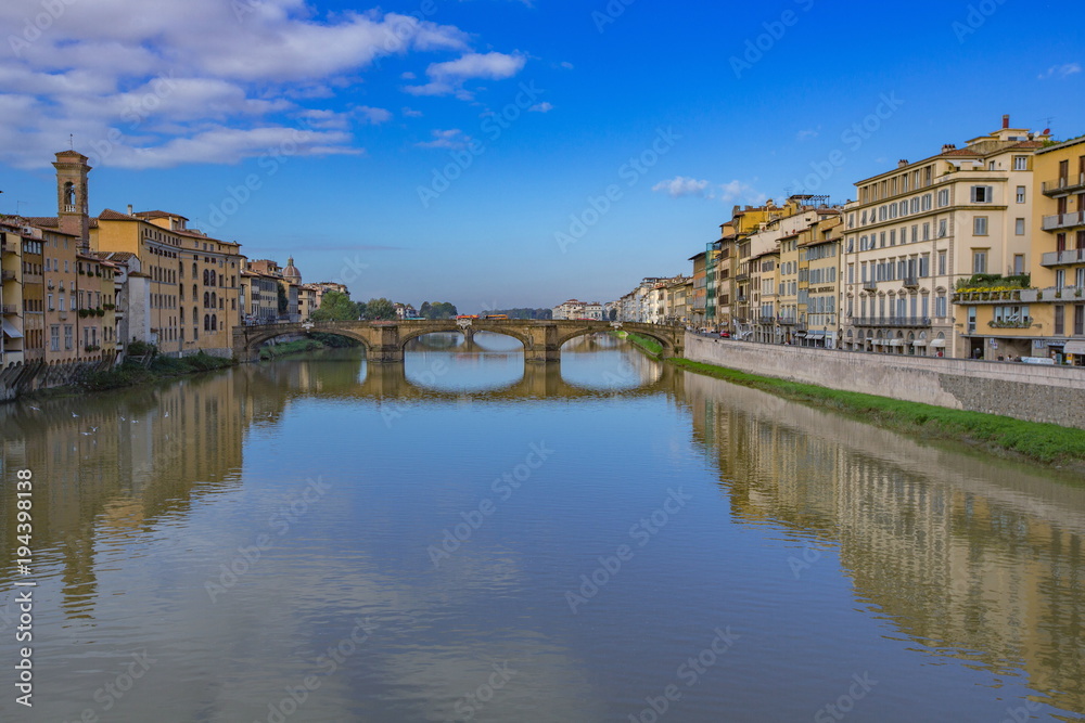 フィレンツェのアルノ川