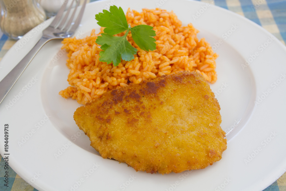 cordon bleu et riz cordon bleu et riz