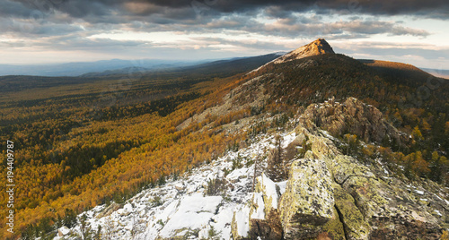 Taganay. South Ural. Russia. photo