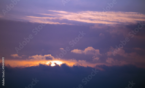 The sky at dawn © Olha