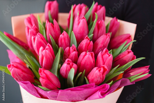 nice bouquet in the hands