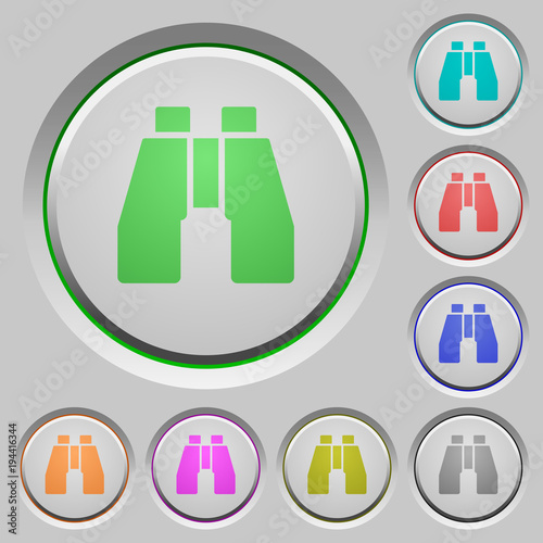 Binoculars push buttons