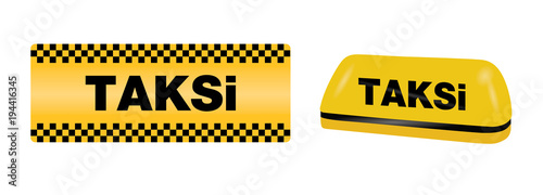 taxi service set transport order internet elements vector illustration